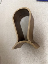 Wooden Headphones Stand/Hanger/Holder - Walnut Finish