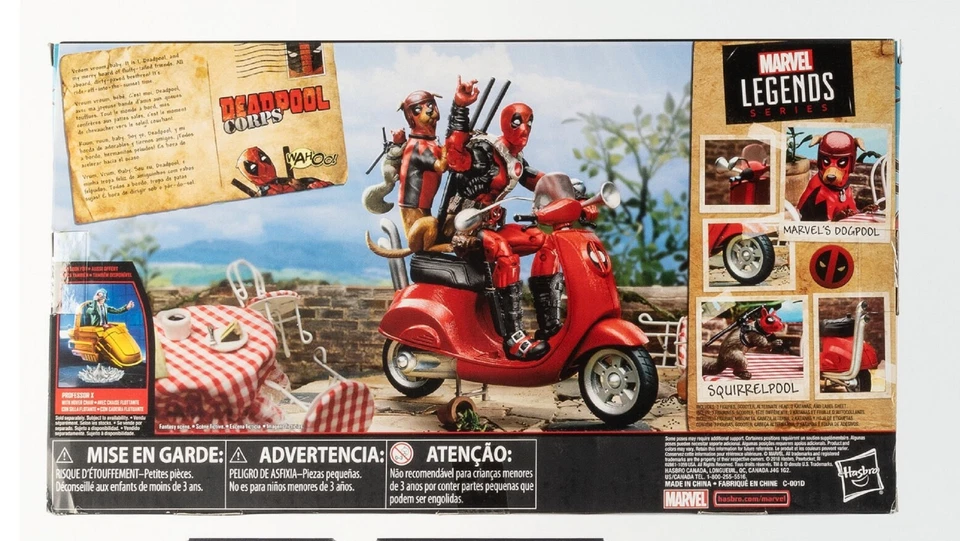 Marvel 80 周年传奇 DEADPOOL CORPS 孩之宝 2019 DOGPOOL SQUIRRELPOOL — 第 2/4 张图片