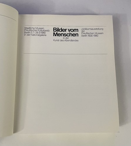 Pictures of Man in the Art of the West Paperback 1980 German Book - Picture 3 of 8