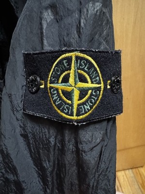 2016 Stone Island x Supreme Nylon Metal Track Jacket - Black Size