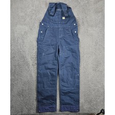 Carhartt Women's Washed Duck Insulated Bib Overall OR4031-W Small 4-6 Reg