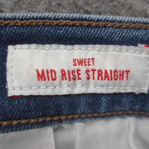 Lucky Brand Jeans Womens 10/30 Blue Denim Sweet Mid Rise Straight Medium Wash - Picture 11 of 13