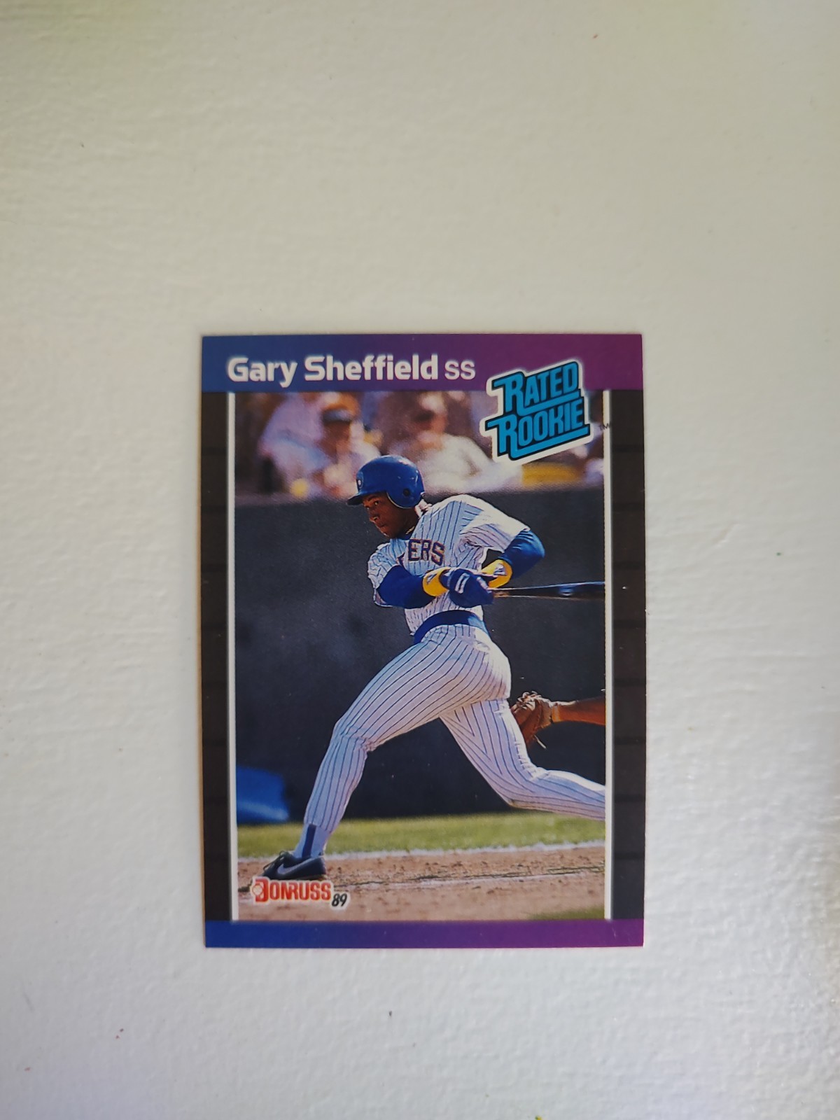 1989 Donruss RR RC #31 Gary Sheffield