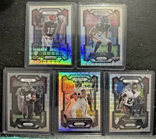 2023 Panini Prizm Base Set Pandora /400 Lot of 5 Atlanta Falcons