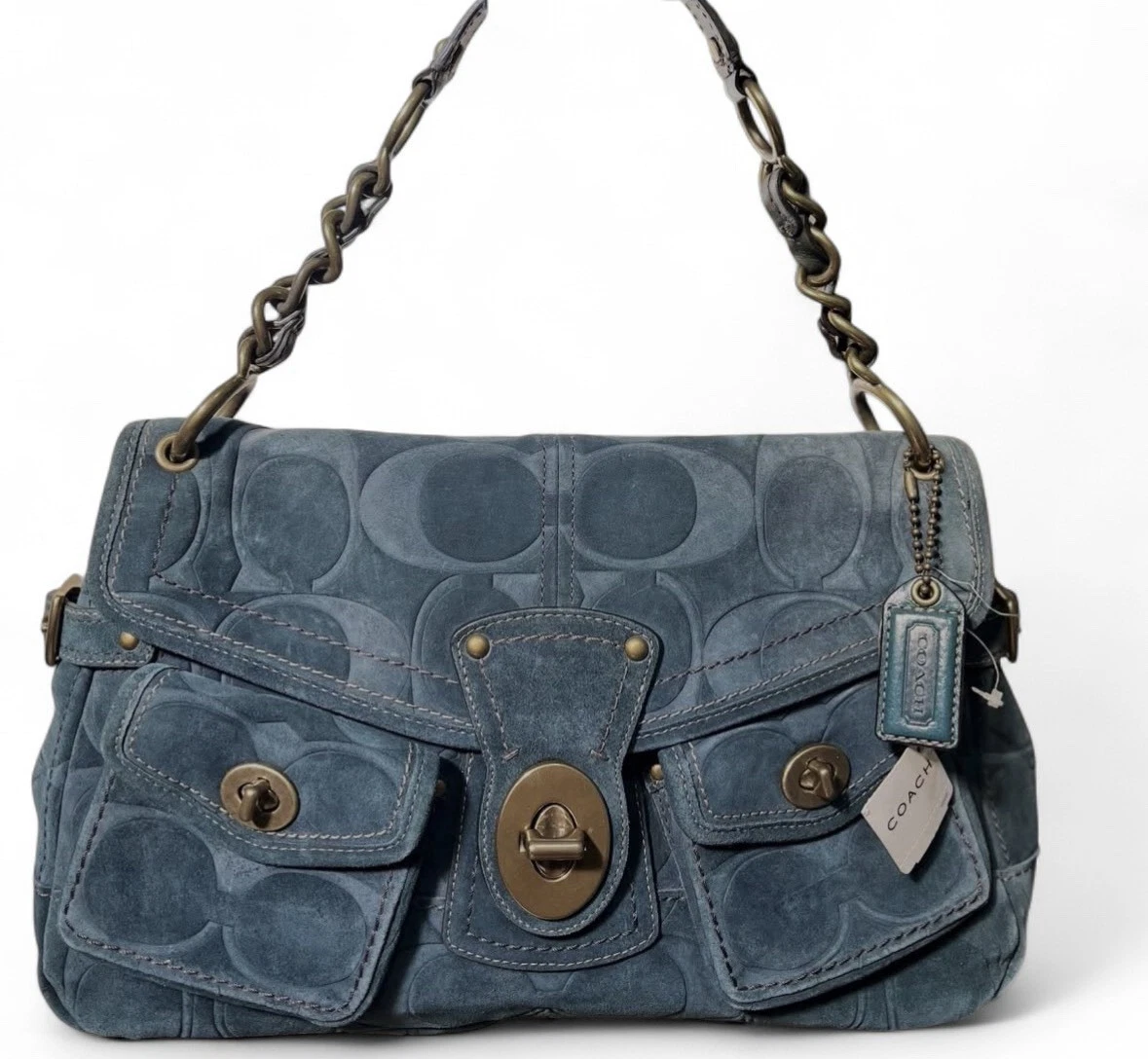 Coach Legacy Shoulder Bags Turn Lock Handbags for Women | eBay