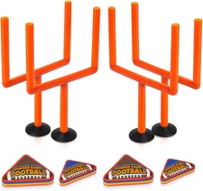 Finger Flick Football Game Set of 2 Mini Foam Toys Tabletop Game Party Favors