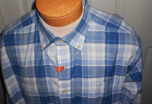 VINEYARD VINES HERREN MURRAY BUTTON DOWN FREIZEITHEMD XL BLAU KARIERT - Bild 2 von 3