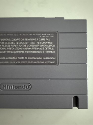 RARO videogioco vintage Super Nintendo SNES Looney Tunes B-Ball autentico - Foto 4 di 7