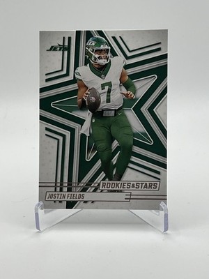 Justin Fields #35 New York Jets QB 2025 Panini Rookies & Stars