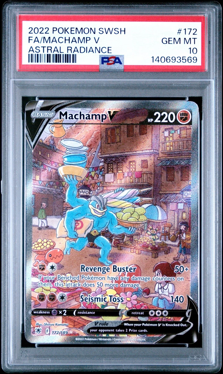 Machamp Pokémon TCG Professional Sports Authenticator (PSA) Grade