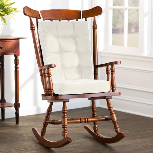 Rocking Chair Cushions Indoor, Tufted Rocking Chair Seat Cushion for Patio Fu... - Picture 7 of 8