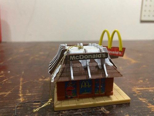 1990 RARE McDonalds Musical Restaurant Collectible Christmas Ornament - Picture 2 of 5