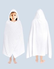 Hooded Bath Towel Wrap - 100 Super Zero Twist Cotton - Large Oversized Hoode...