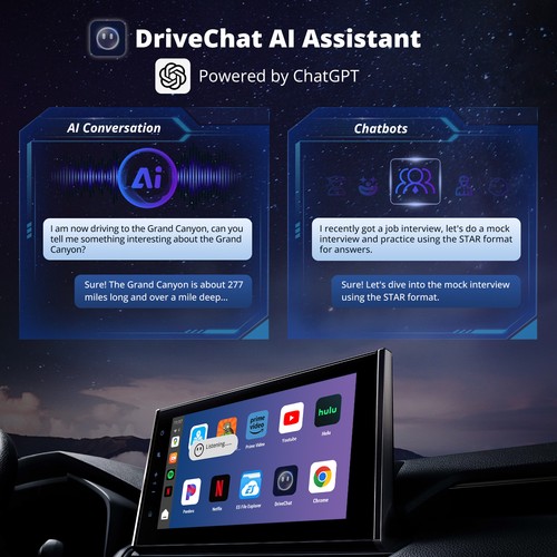 ATOTO CB6 Android 13 AI Box 8+128G Youtube Pantalla Dividida para BMW Wireless CarPlay - Imagen 4 de 7