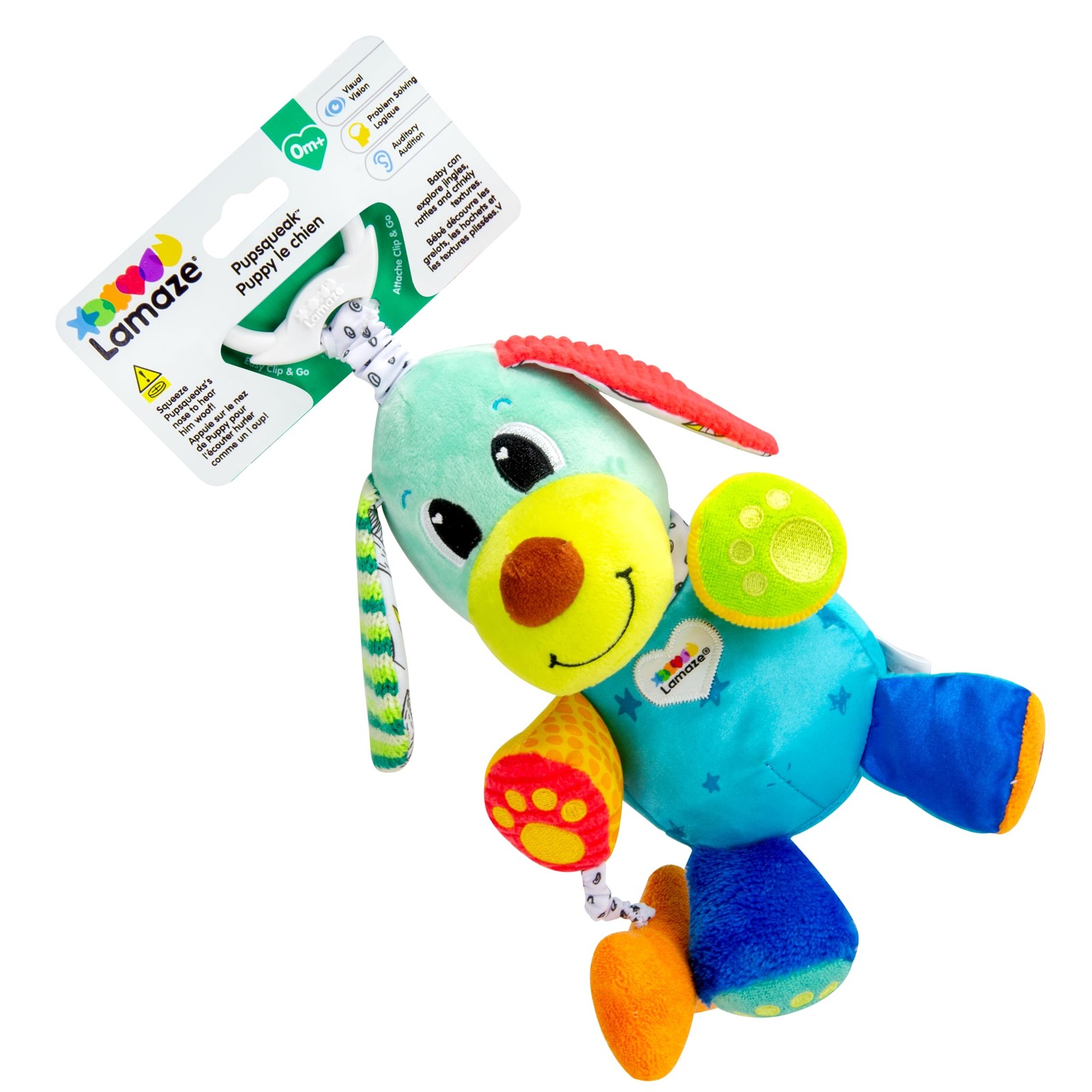 Клип Lamaze Baby Spielzeug Lustiger Soundhund и Вперед, к прекрасному дню рождения
