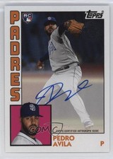 2019 Topps Update 1984 Topps Baseball Auto Pedro Avila #84A-PAV Auto 1e55