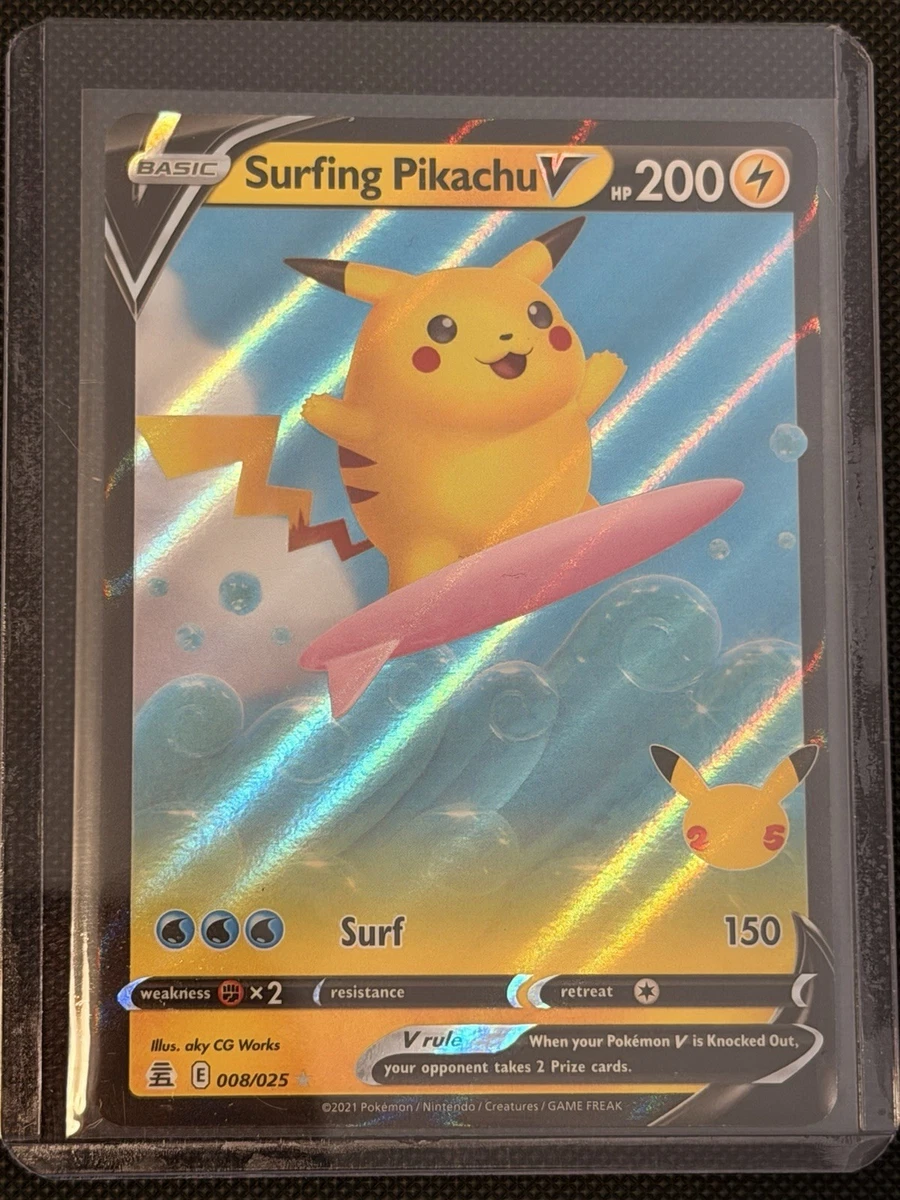 Surfing Pikachu V Pokémon TCG Cards for sale | eBay