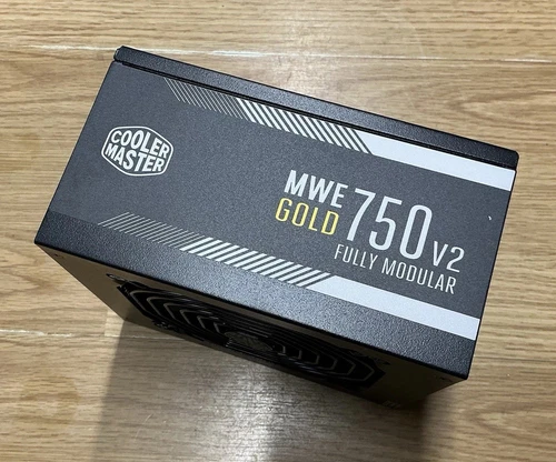 Cooler Master MWE Gold 750W V2 Full Modular Power Supply, New Used, Unboxed.