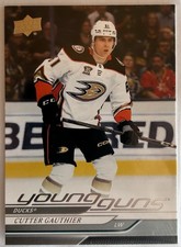 2024-25 Upper Deck Series 1 Young Guns #212 Cutter Gauthier RC (1 of 3)