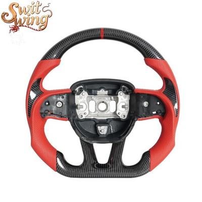 #ad Carbon Fiber Steering Wheel for Dodge Charger Challenger Hellcat SRT 2015 2026 $309.99