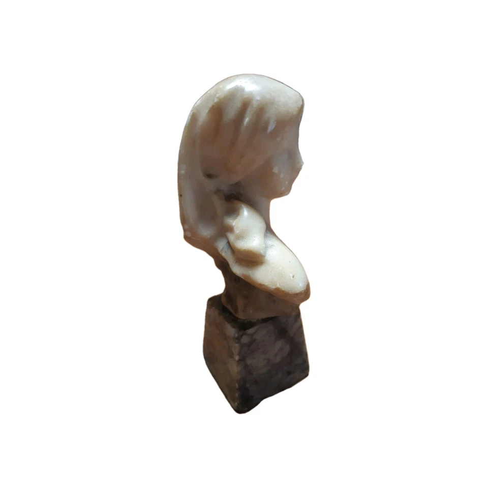 Buste de femme de Johann BLASCHE - Sculpture en marbre - Photo 4/4