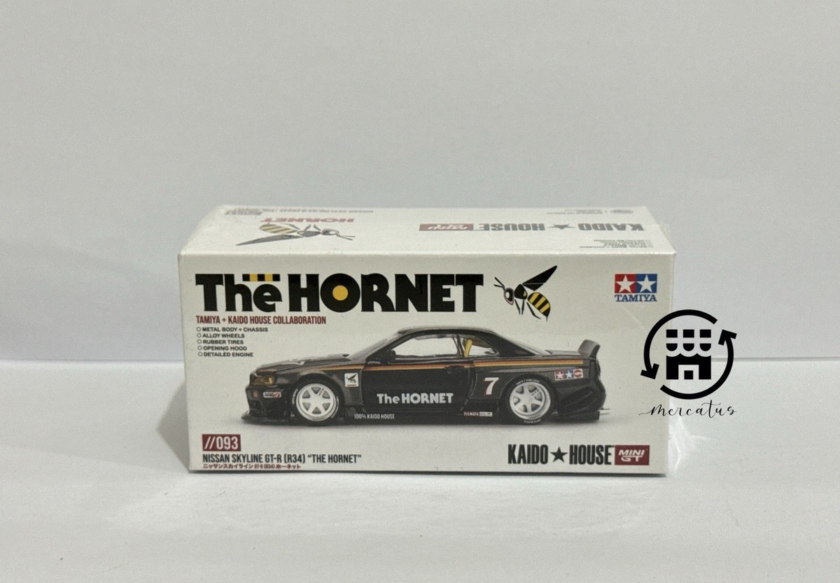 Kaido House Mini GT 1 64 R34 Nissan Skyline GT-R “THE HORNET