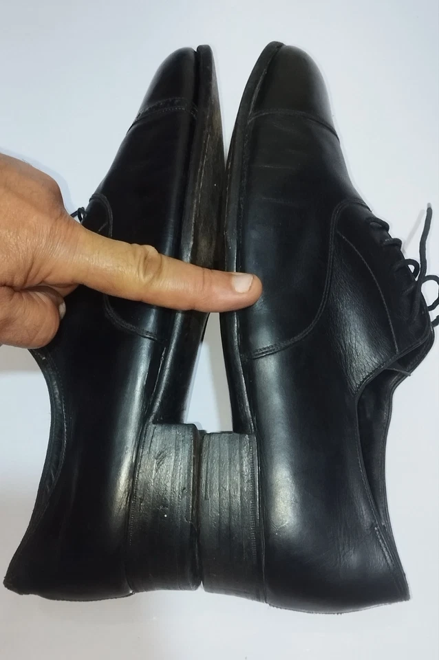 Редкие винтажные туфли John Lobb с небольшим недостатком. Золотая марка и марка. Пожалуйста, прочтите - Изображение 4 из 4