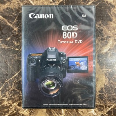 Canon EOS 80D Tutorial DVD 2016 Learn DSLR Photography Camera Guide