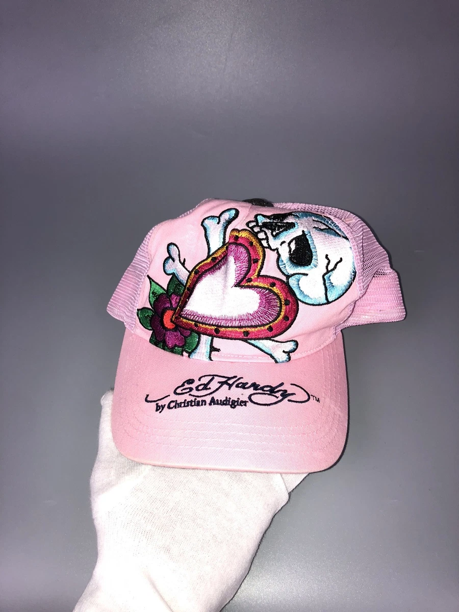 エドハーディー キャップ ピンク Ed Hardy Pink Men's Baseball Caps for sale | eBay