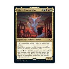 WOTC Commander Masters Sliver Gravemother (MR) (Foil) NM