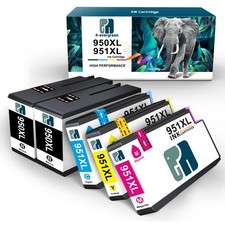 5PK 950XL 951XL Ink Cartridge For HP OfficeJetPro 8610 8620 8100 8630 8615 8625