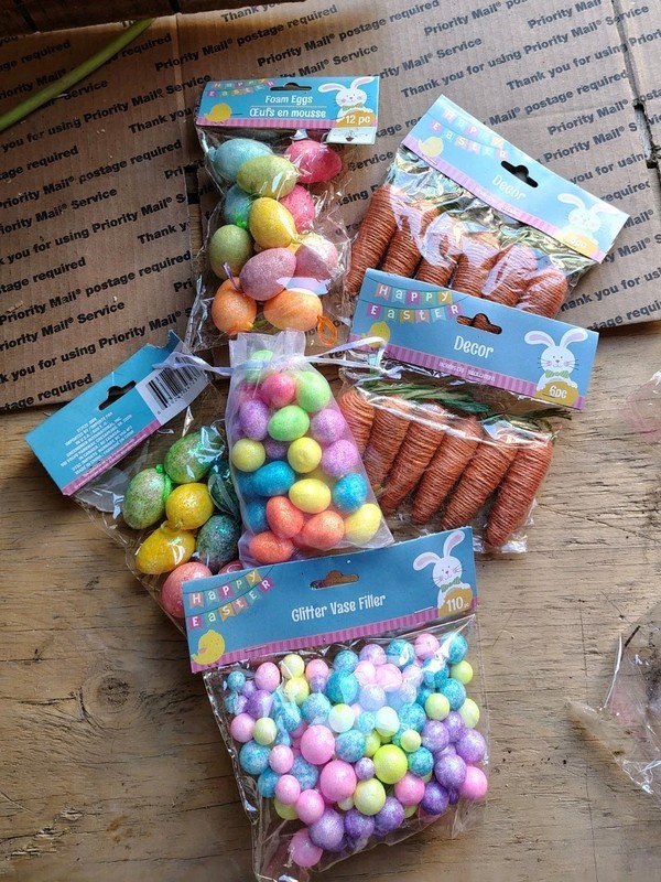 6 Packages Easter Craft Lot New See Photos 