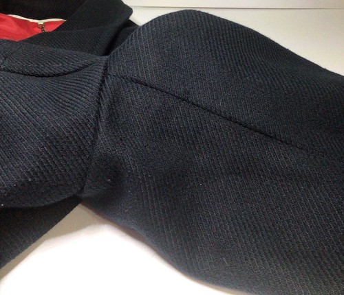 Banana Republic Double Breasted Military Style Peacoat Jacket Womens Large Black - Picture 16 of 24