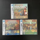 Nintendo DS - Professor Layton Curious Village, Diabolical Box, Unwound Future