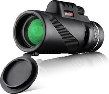 Meeqee Monocular Scope 10 X 42 HIGH POWER MAGNIFICATION Waterproof Shockproof