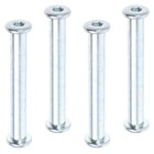 4 Pcs Fixing Screws Umbrella Base Replacement Knob Parasol Hole