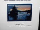 Alaska Southeast Sunset Byron Birdsall Cross Stitch Chart Alaskan Memories Art