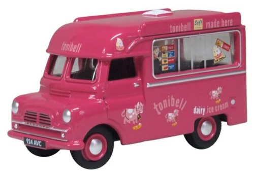 OXFORD 1/76 BEDFORD CA ICE CREAM VAN TONIBELL 76CA004