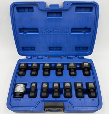 CORNWELL TOOLS CBPIEU2M - 13 PIECE 3/8'' DRIVE CORNWELL  BLUEPOWER (CP2018303)