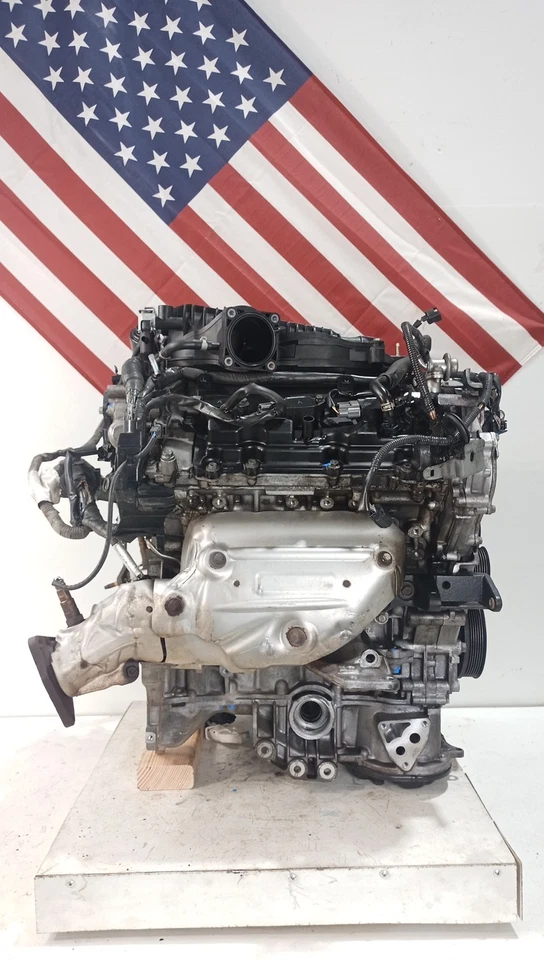 Motor Infiniti Nissan 37 Q40 Q50 3.7 V6 VQ37VHR VQ37 VHR 101021NCAD 10103JL3MA - Imagem 4 de 4