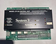 CERBERUS PYROTRONICS SYSTEM 3 ALARM CONTROL UNIT CP-35