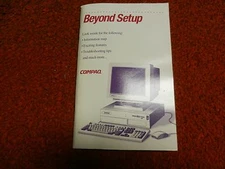 COMPAQ BEYOND SETUP Users Guide 1993 USED