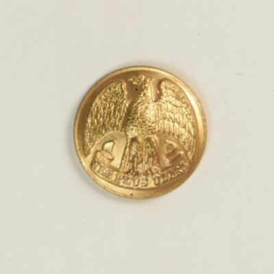 Vintage NEC Plus Ultra 1-Piece Uniform Button N6B