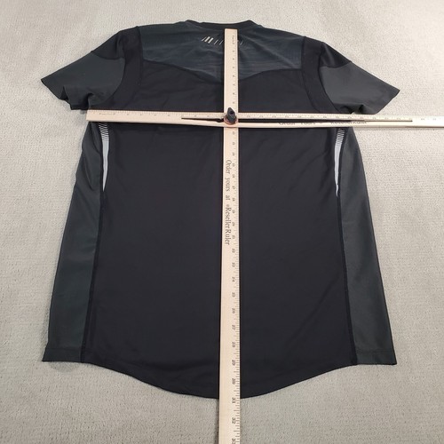 Venum Shirt Mens Medium Black Short Sleeve Performance Stretch UFC MMA BJJ * - Picture 9 of 13