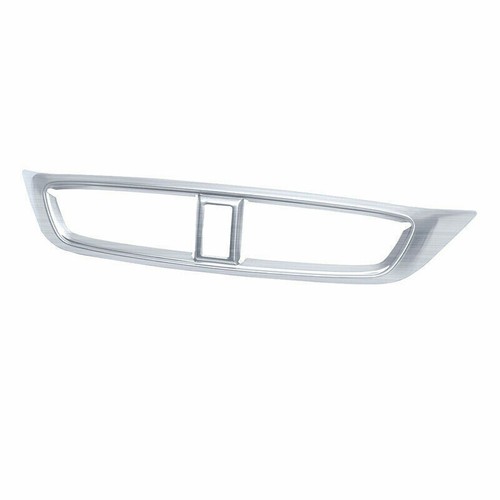 For Honda CRV CR-V 2017-2022 Silver Titanium Middle Console Air Outlet Vent Trim - Picture 1 of 9