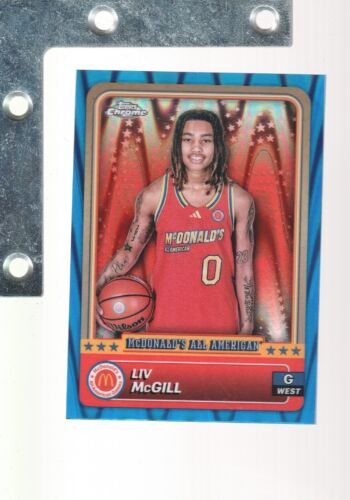2024 Topps Cromo McDonalds All-American RAYWAVE/AZUL Pick FromList Hasta 25% DE DESCUENTO - Imagen 93 de 138