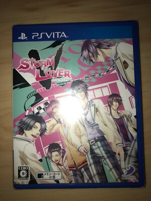 PS Vita STORM LOVER V New Anime Game SEALED