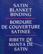 WRIGHTS SATIN BLANKET BINDING *MULTIPLE COLORS AVAILABLE*