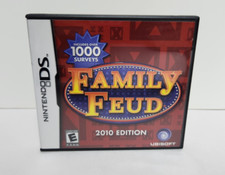 Family Feud - 2010 Edition (Nintendo DS, 2009) UBISOFT - Rated E CIB w/manual