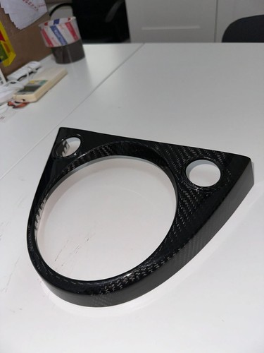 Cover Cambio in VERO CARBONIO Fiat Abarth 500 595 695 Restyling Fiat 500 - Bild 3 von 10